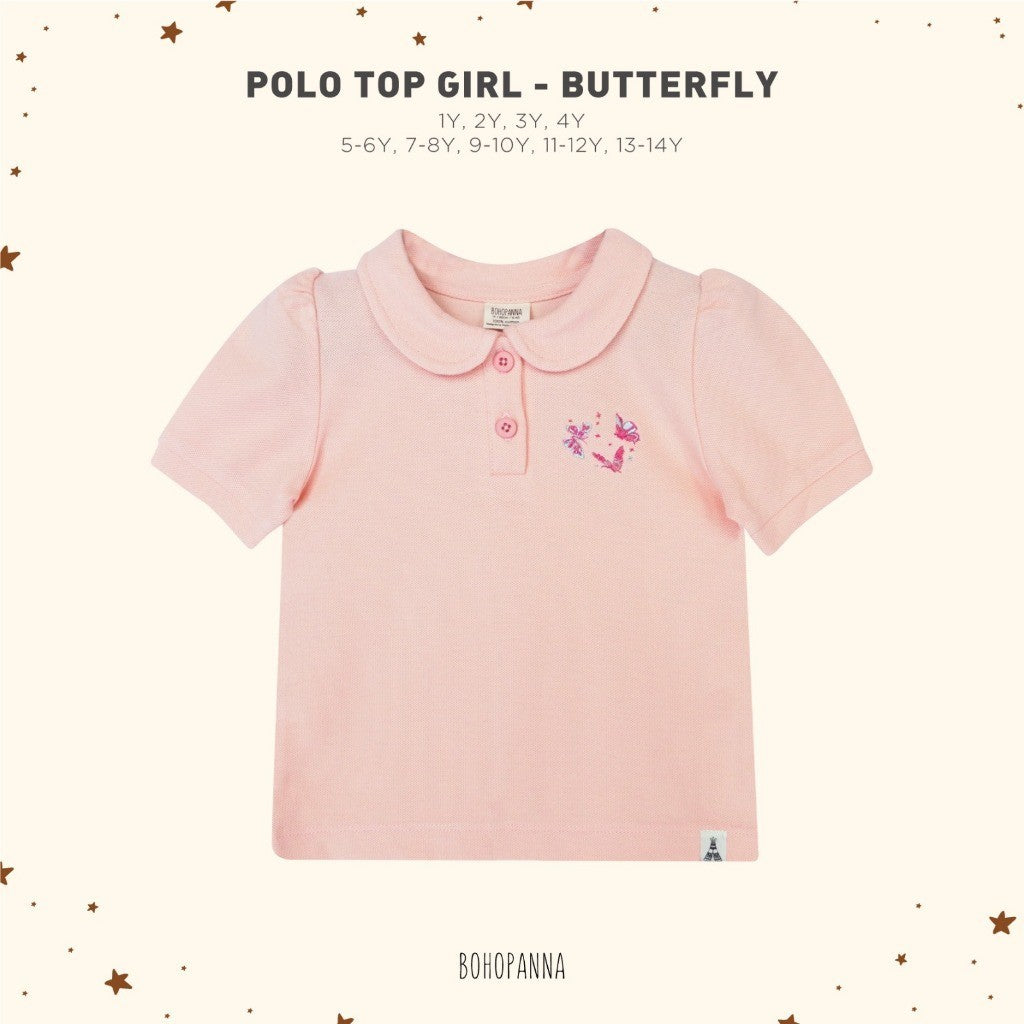 BOHOPANNA - POLO TOP GIRL - ATASAN ANAK 2525