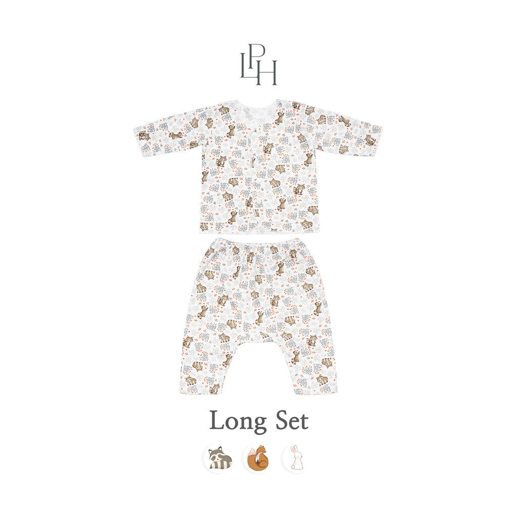Little Palmerhaus - Little Wear Long Set 27.0 (Setelan Bayi Lengan Panjang)