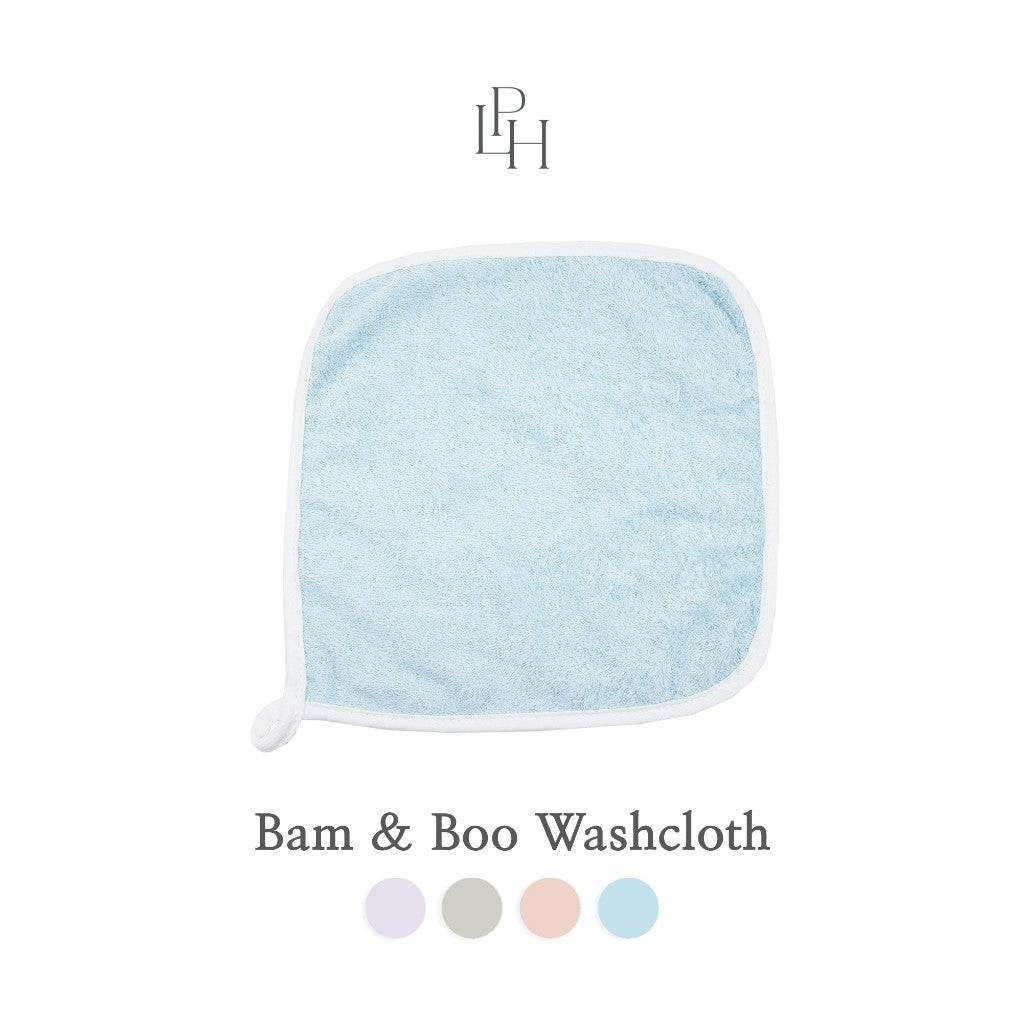 Little Palmerhaus - Bam & Boo Bamboo Washcloth Set Of 4 13.0 (Lap Mandi Bayi)