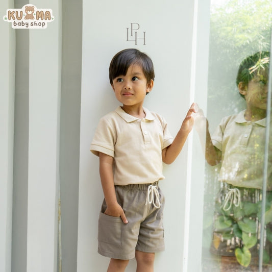 Little Palmerhaus - Leo Cotton Shorts (Celana Pendek Anak) 2.0