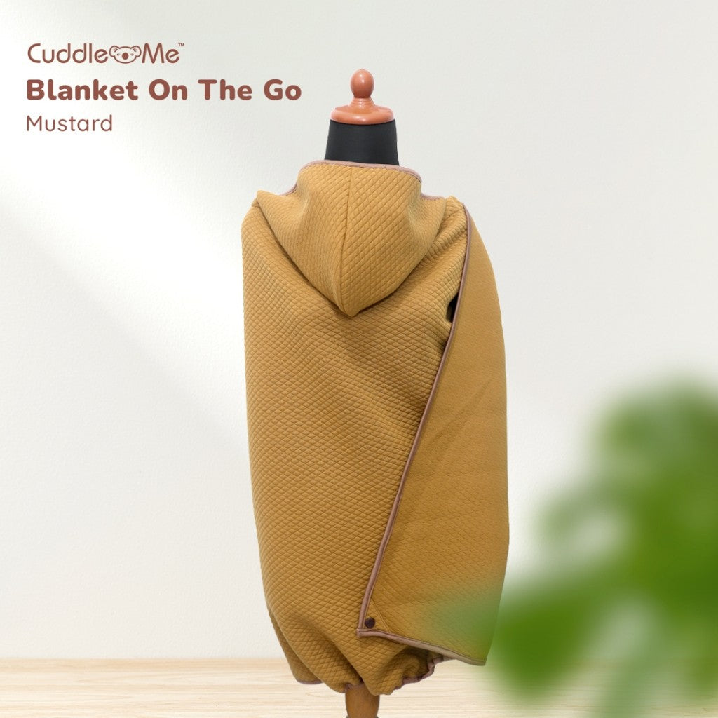 CUDDLEME Blanket On The Go Selimut Clip Multifungsi - Selimut Gendongan Praktis