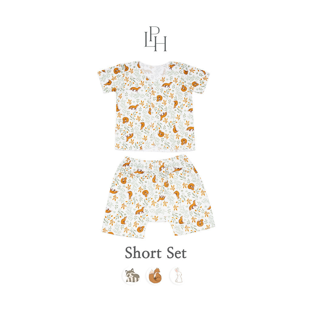 Little Palmerhaus - Little Wear Short Set 27.0 (Setelan Bayi Lengan Pendek)