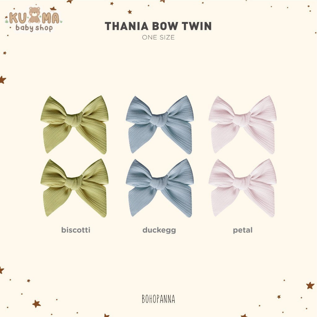 BOHOPANNA - THANIA BOW TWIN - Pita Bayi