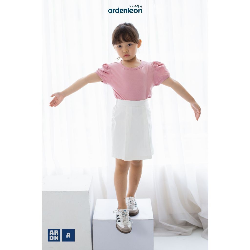 ARDENLEON Rok Celana Anak Perempuan Pleated Skort