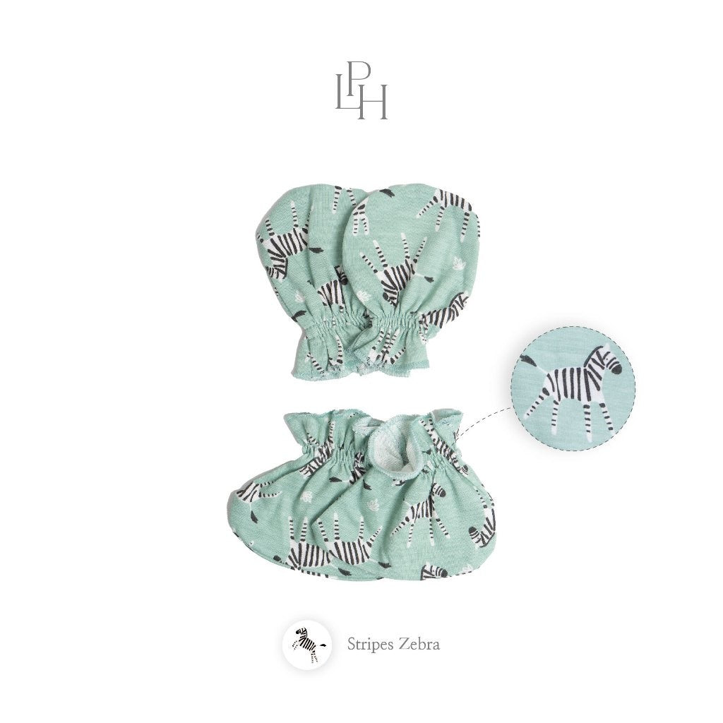 Little Palmerhaus - Little Wear Mitten & Booties (Sarung Tangan & Kaki STK Bayi)