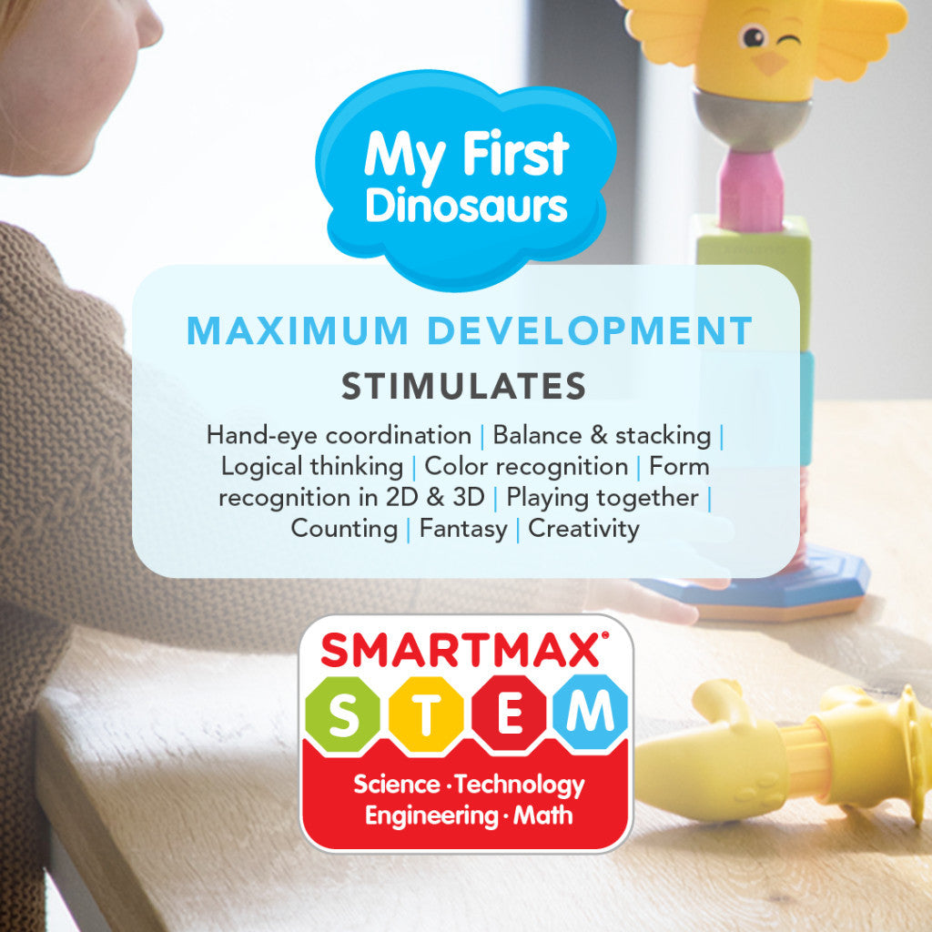SmartMax My First Dinosaurs Mainan Edukasi & Motorik Anak Mainan Magnet
