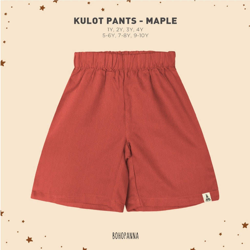 BOHOPANNA - KULOT PANTS - Celana Kulot Anak - Bawahan Anak Perempuan BP2455