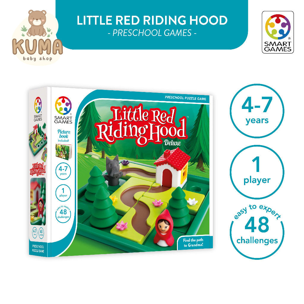 SmartGames Little Red Riding Hood Mainan Edukasi Anak Board Game
