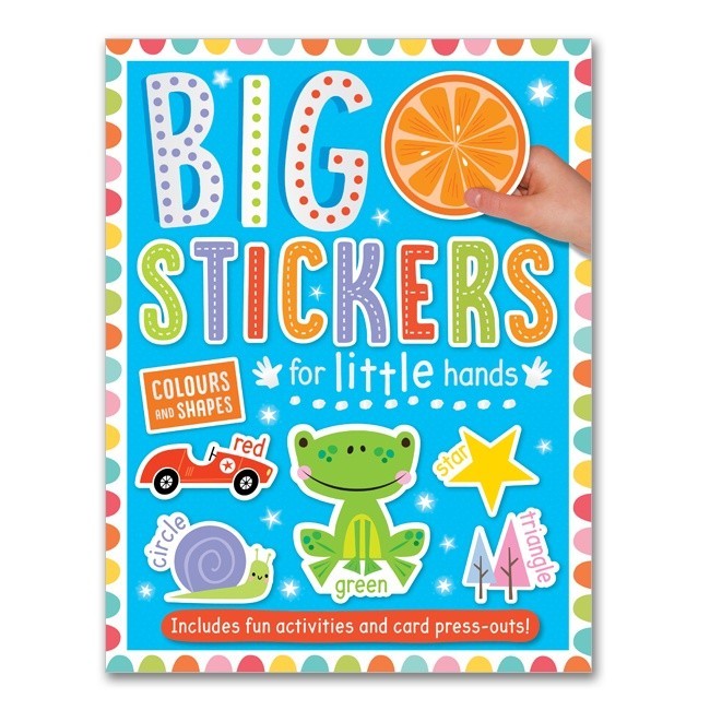 [Make Believe] Big Stickers for Little Hands & I Can Stick Sticker Activity Books