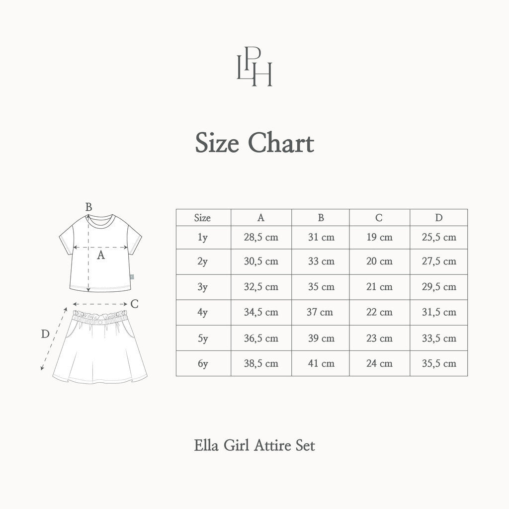 Little Palmerhaus - PLAYFUL SPRING - Ella Girl Attire Set (Setelan Anak Perempuan)
