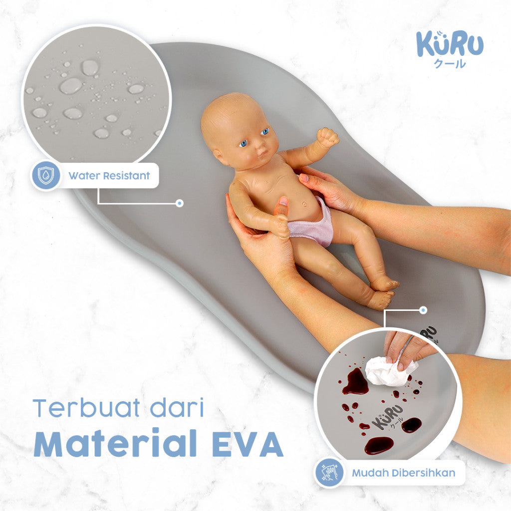 Kuru Baby Eva Changing Pad | Alas Ganti Popok Bayi