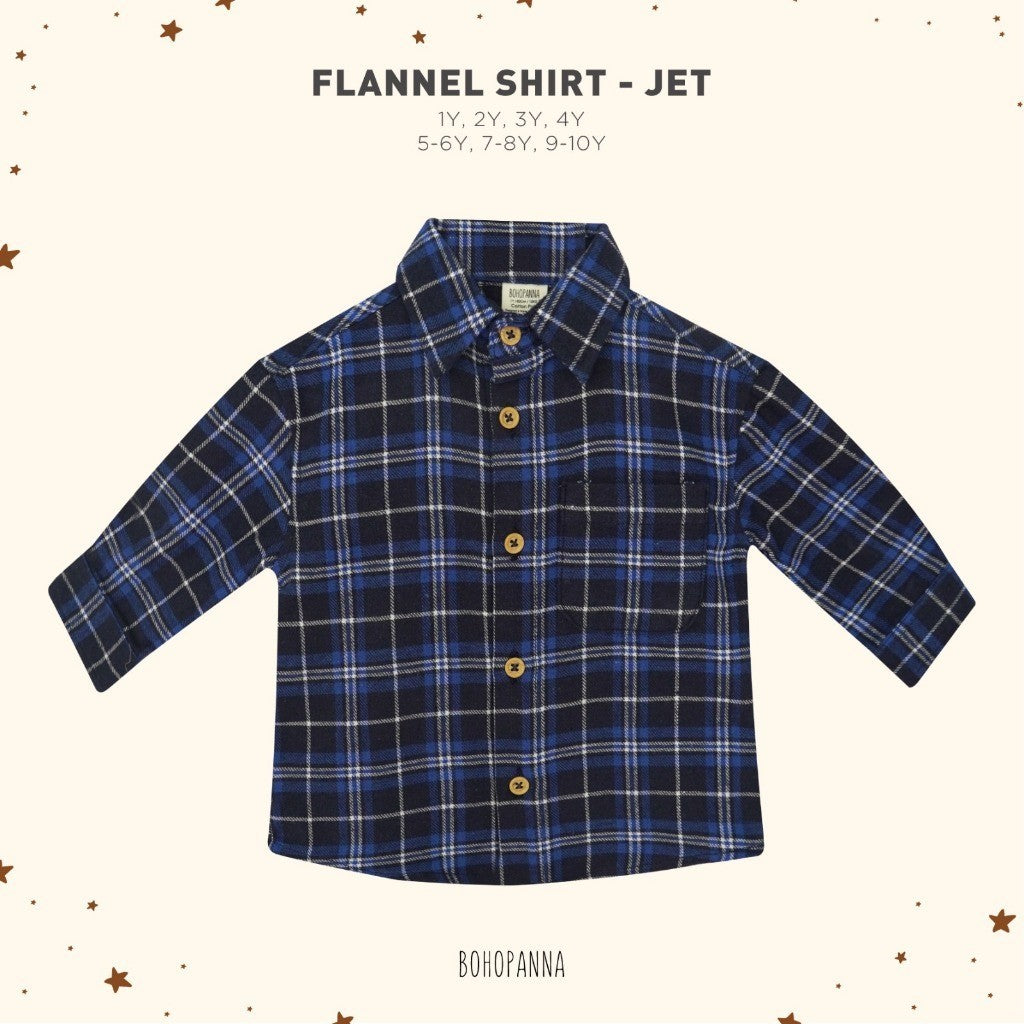 BOHOPANNA - FLANEL SHIRT - FLANNEL SHIRT - Atasan Anak Laki-Laki