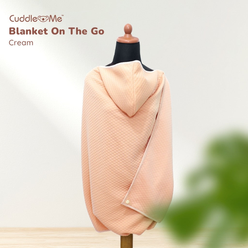CUDDLEME Blanket On The Go Selimut Clip Multifungsi - Selimut Gendongan Praktis