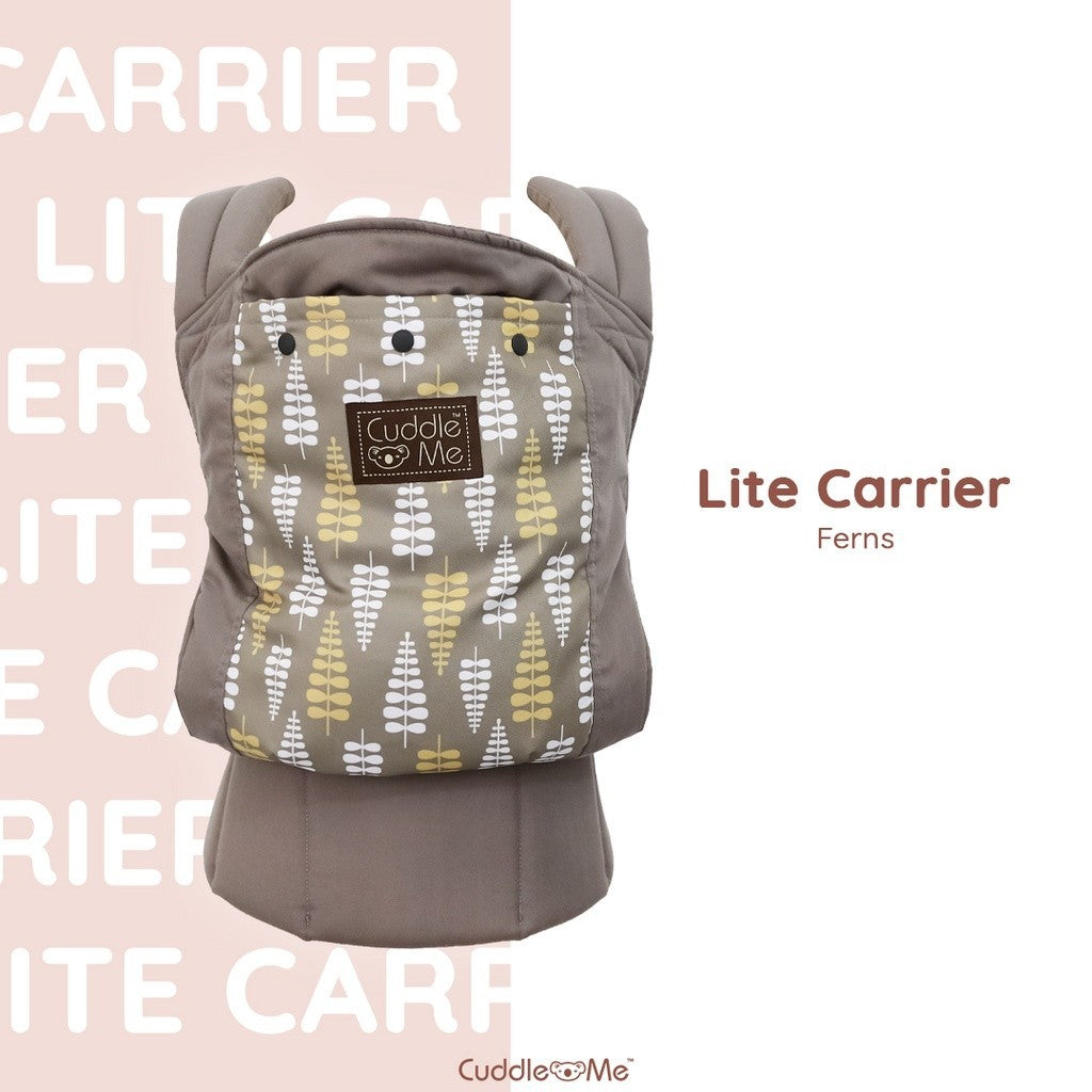 LITE CARRIER MOTIF Gendongan Bayi Depan Belakang SSC Praktis, Aman Nyaman SNI Cuddle Me