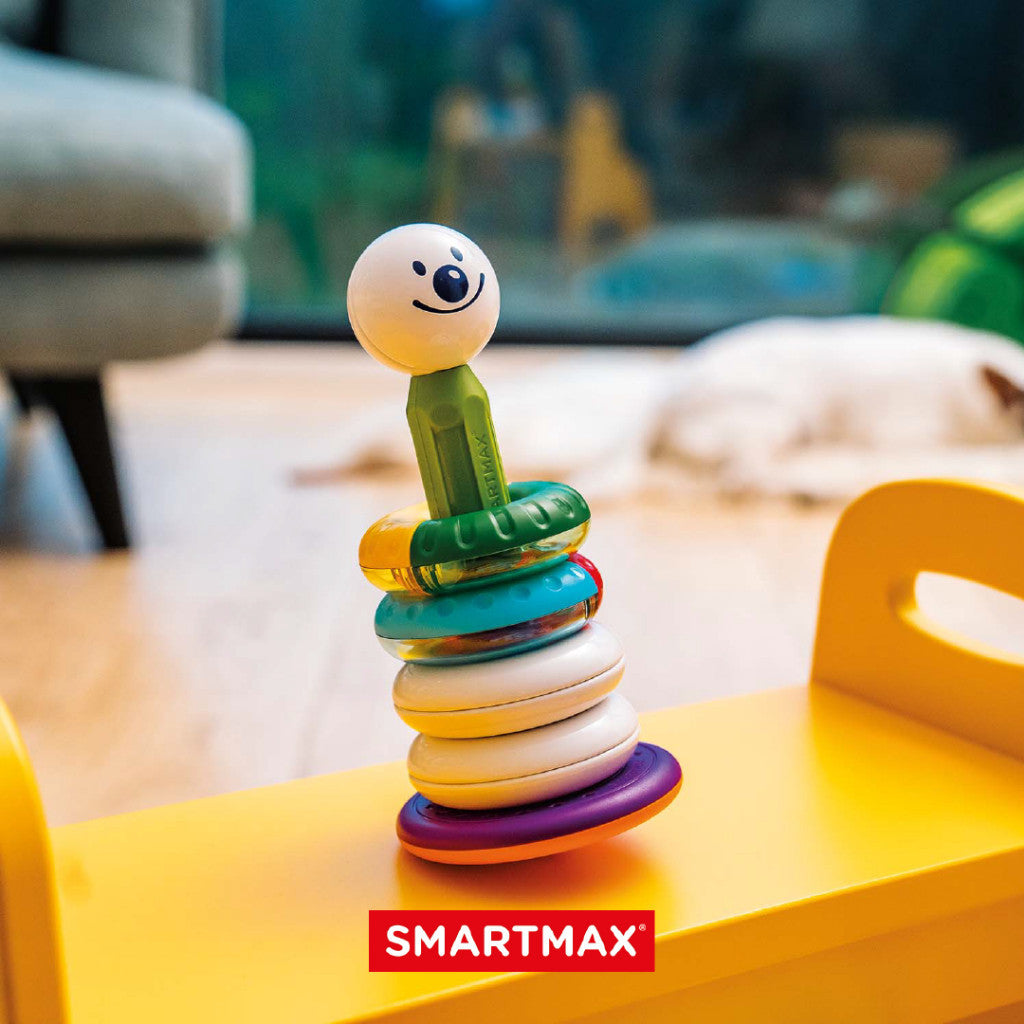 SmartMax My First Stacking Rings Mainan Edukasi & Motorik Anak Mainan Magnet
