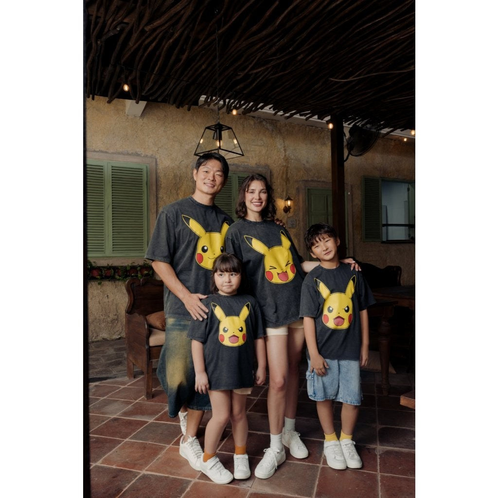 BOHOPANNA | POKÉMON - KIDS OVERTEE - OVERTEE WASHED - ATASAN ANAK