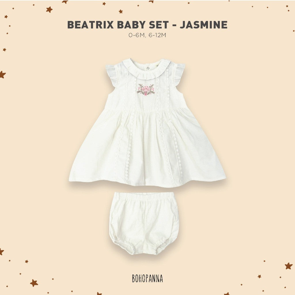 BOHOPANNA - BEATRIX BABY SET - Setelan Bayi Perempuan