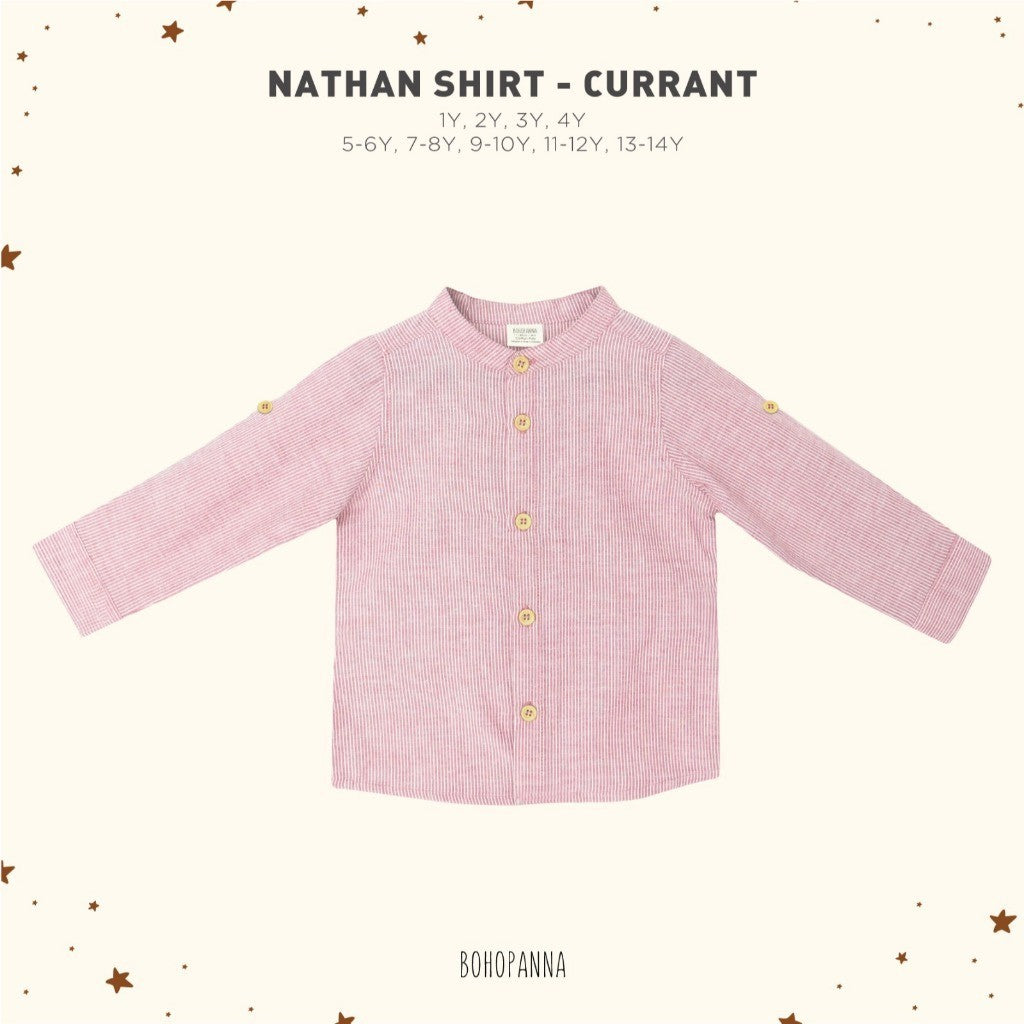 BOHOPANNA - NATHAN SHIRT - Atasan Anak Laki-Laki - Lengan Panjang - Atasan Panjang 2422