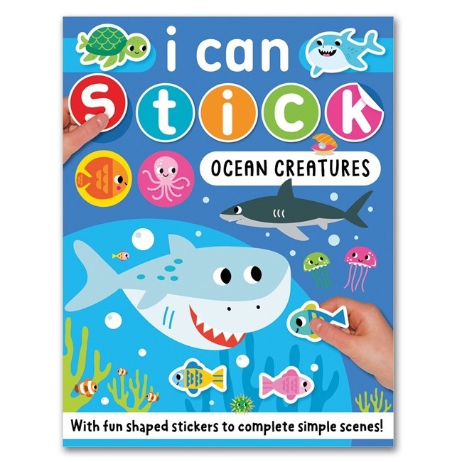 [Make Believe] Big Stickers for Little Hands & I Can Stick Sticker Activity Books