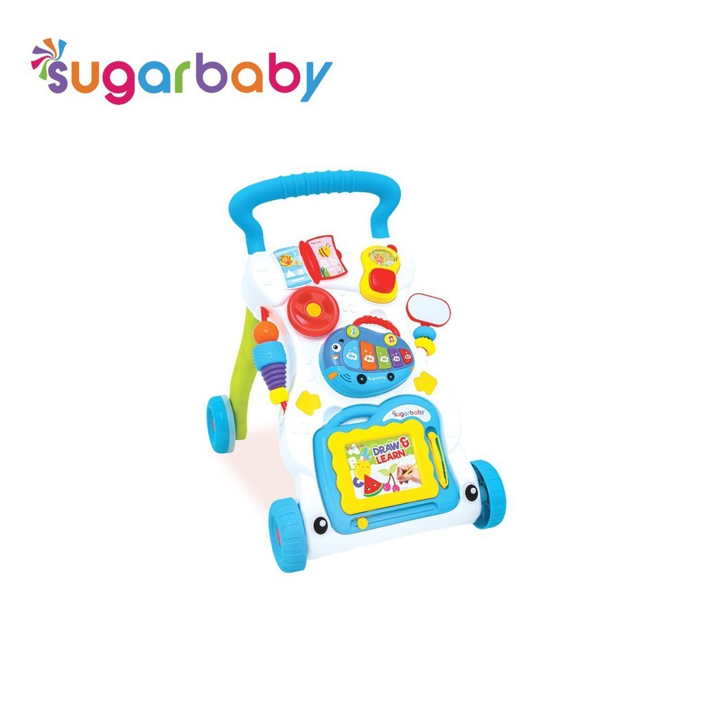 Sugar Baby My Circus Push Walker (Baby Walker)/ Mainan Dorong Bayi/Sugar Baby Mini Car Walker