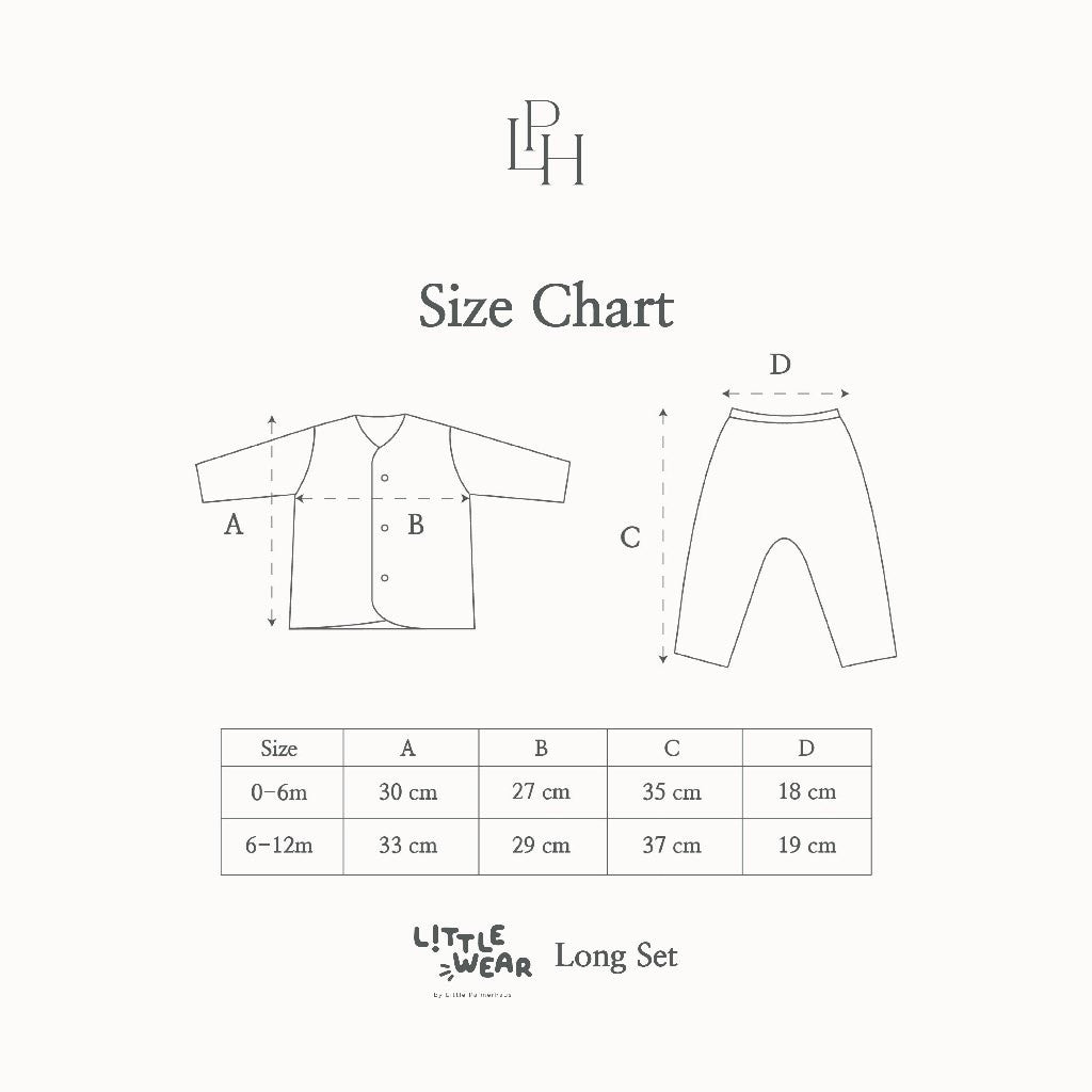 Little Palmerhaus - Little Wear Long Set (Setelan Bayi Lengan Panjang) 30.0