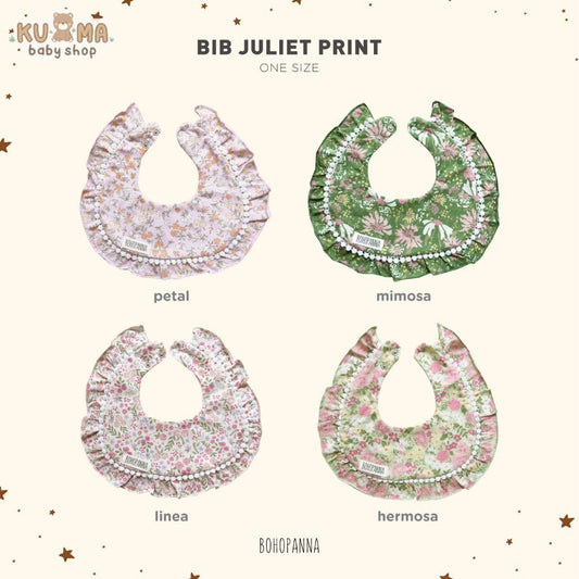 BOHOPANNA - BIB JULIET PRINT - Slabber Bayi