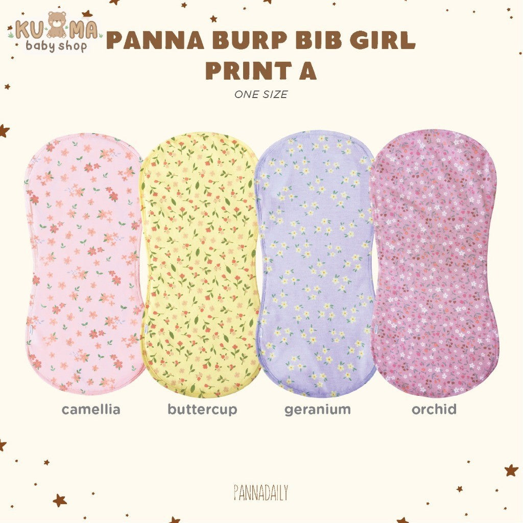 BOHOPANNA - PANNADAILY - PANNA DAILY - BABY & BAYI - BURP BIB PRINT - Slabber Bayi