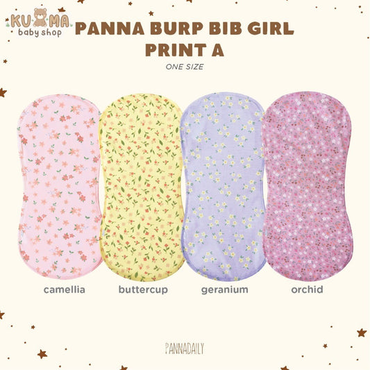 BOHOPANNA - PANNADAILY - PANNA DAILY - BABY & BAYI - BURP BIB PRINT - Slabber Bayi