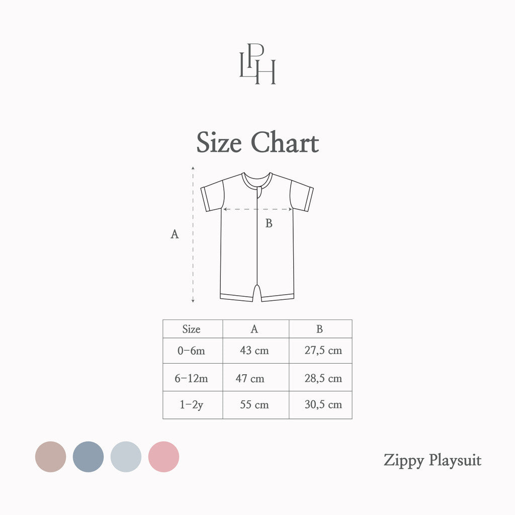 Little Palmerhaus - Zippy Playsuit 12.0 (Jumper Bayi)