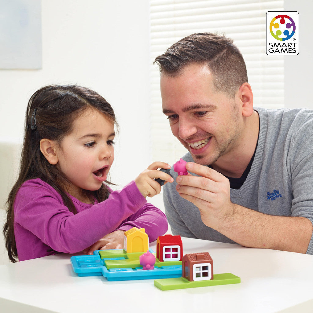 SmartGames Three Little Piggies Mainan Edukasi Anak Board Game