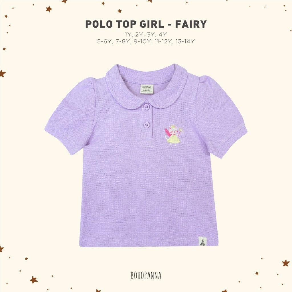 BOHOPANNA - POLO TOP GIRL - ATASAN ANAK 2525