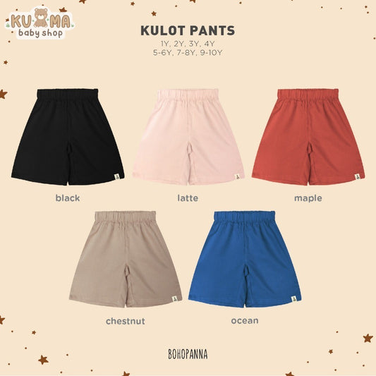 BOHOPANNA - KULOT PANTS - Celana Kulot Anak - Bawahan Anak Perempuan BP2455