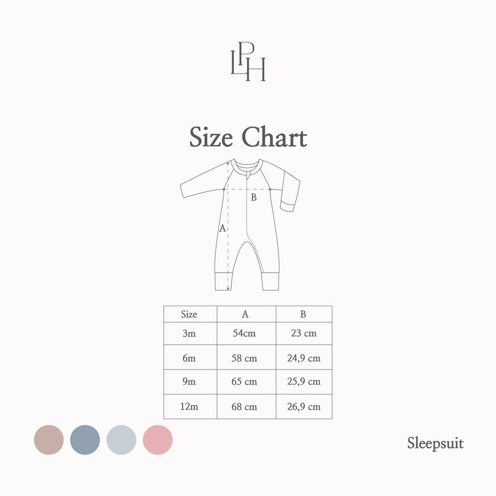 Little Palmerhaus - Baby Sleepsuit 12.0 (Jumpsuit Tidur Bayi)