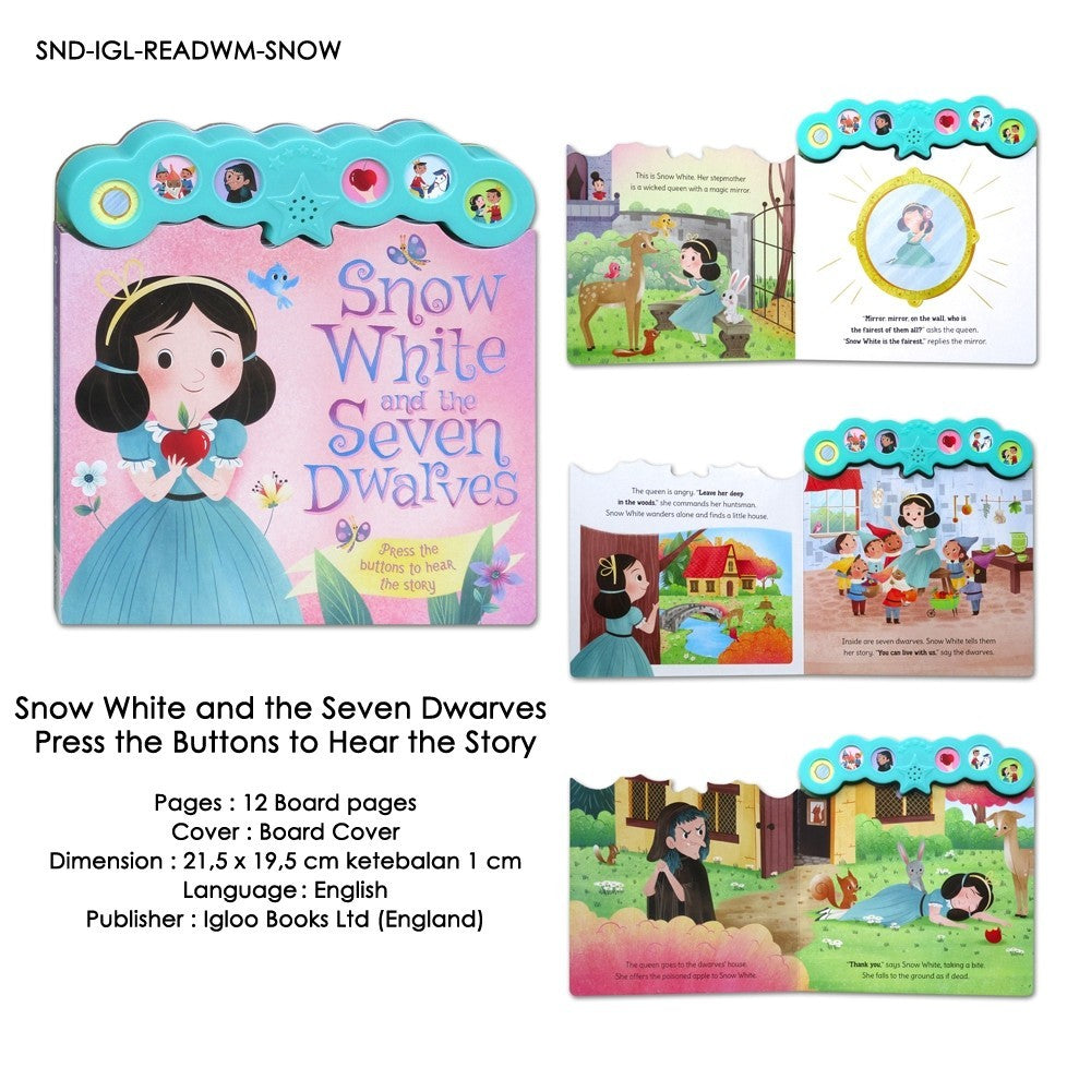 Snow White and the Seven Dwarves/Little Red Riding Hood Press the Buttons to Hear the Story [Igloo Books]