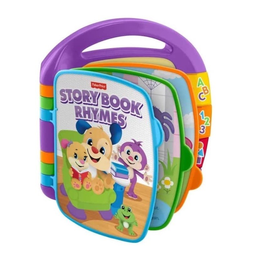 Fisher Price Laugh and Learn Storybook Ryhmes - Mainan Buku Cerita Edukasi Anak Balita