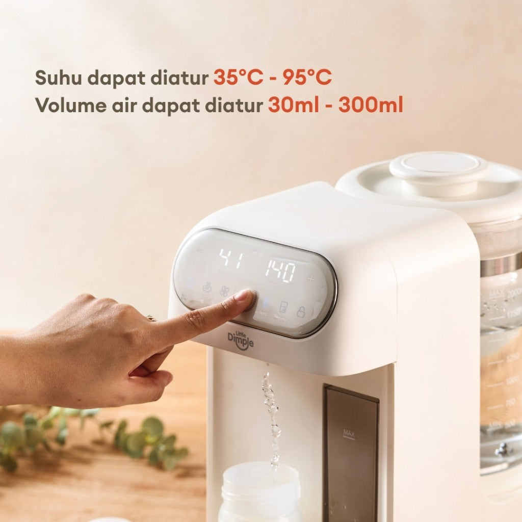 Little Dimple Thermo Guard Baby Dispenser - Dispenser Susu Bayi Otomatis