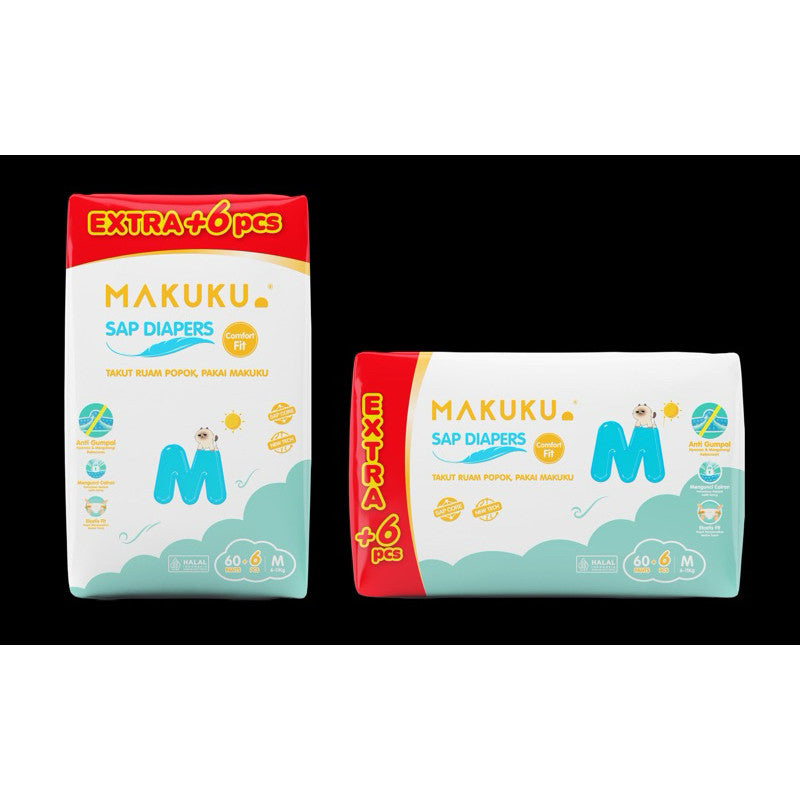 MAKUKU COMFORT FIT SUPER JUMBO ||M60+6||L54+6||XL44+6