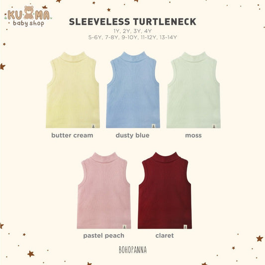 BOHOPANNA - SLEEVELESS TURTLENECK - Atasan Anak Perempuan