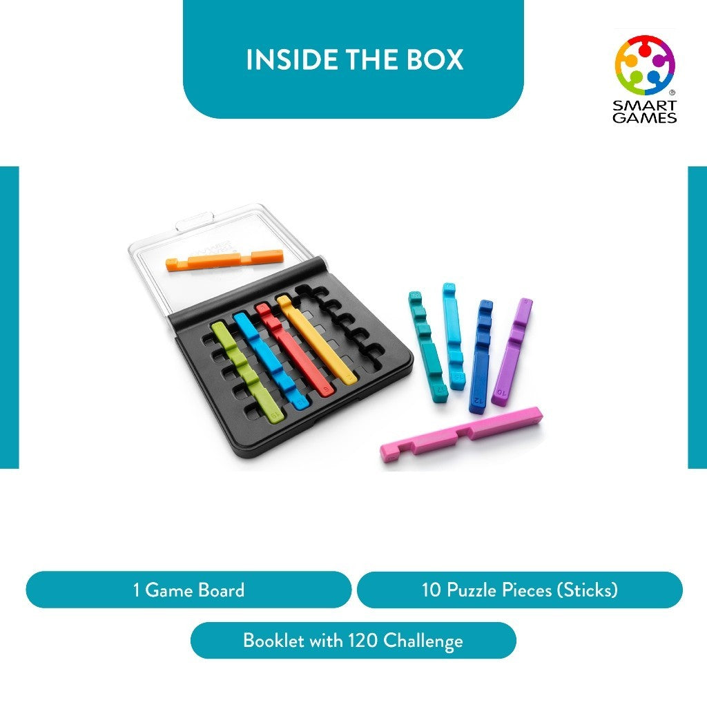 SmartGames IQ Stixx Mainan Edukasi Puzzle
