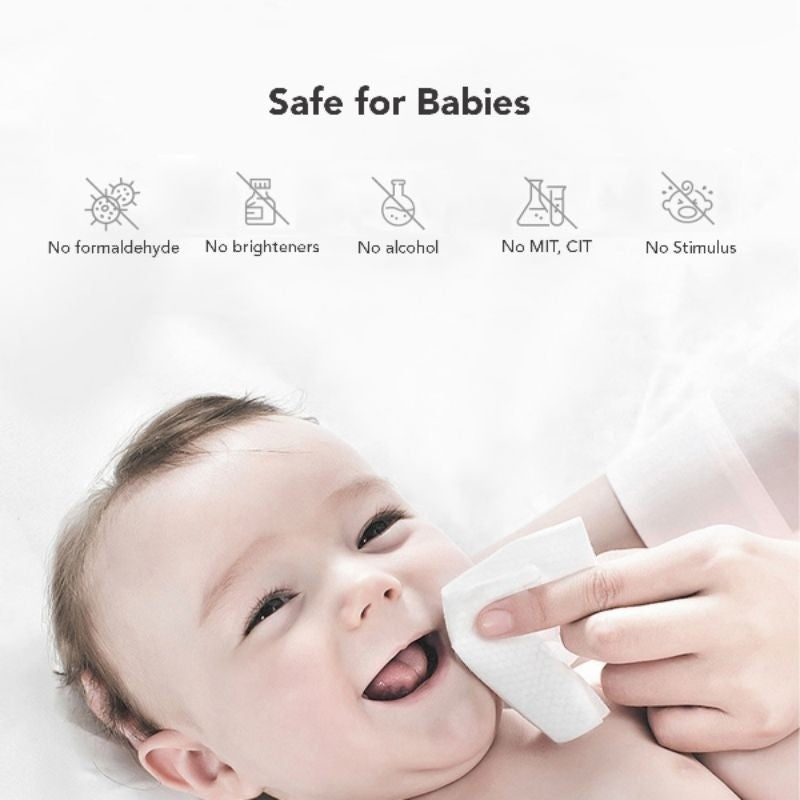 Sakumini Tisu Basah Bayi Wet Tissue Baby Wipes Hand Mouth Facial Tisu Wajah Lembut 80pcs