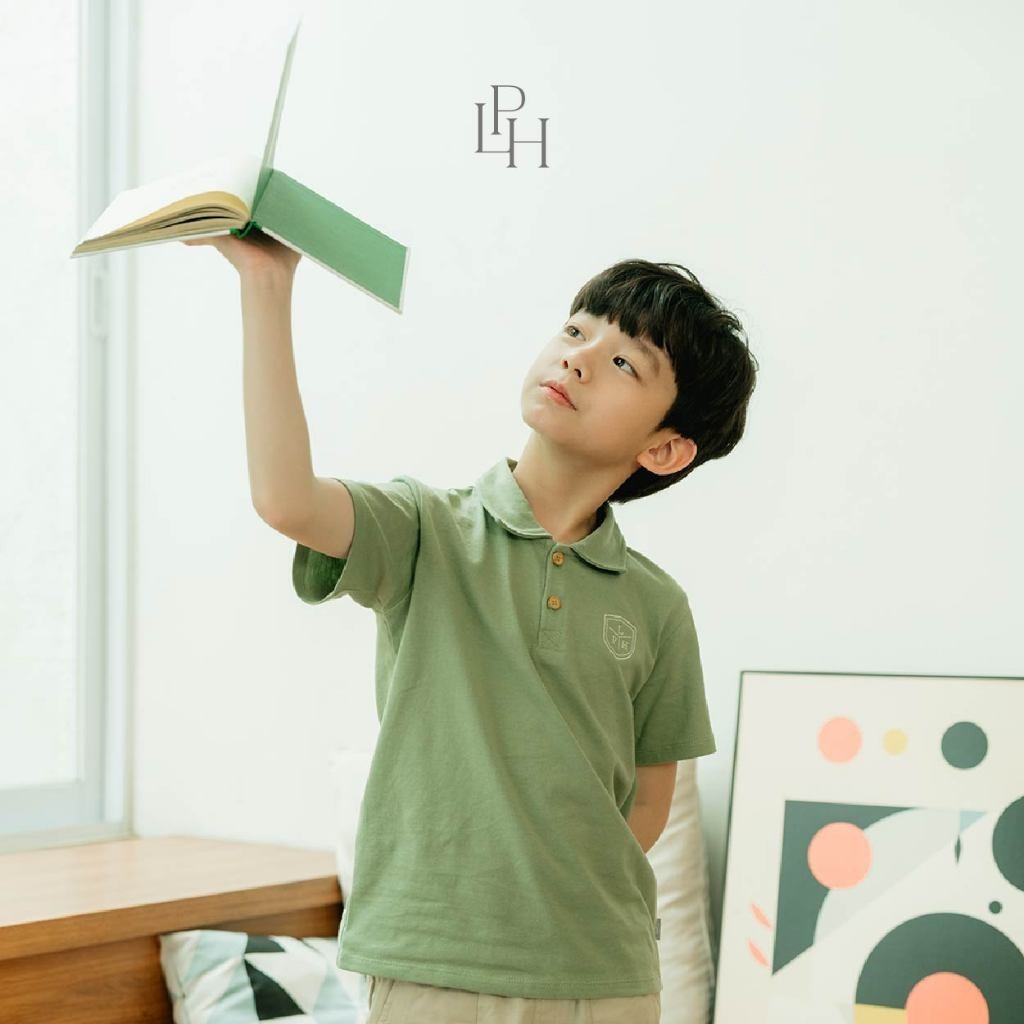 Little Palmerhaus - Theo Boy Top (Kaos Polo Anak Laki-laki)
