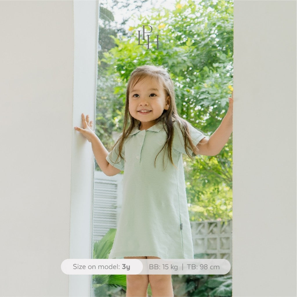Little Palmerhaus - A-line Polo Dress (Dress Polo Anak)