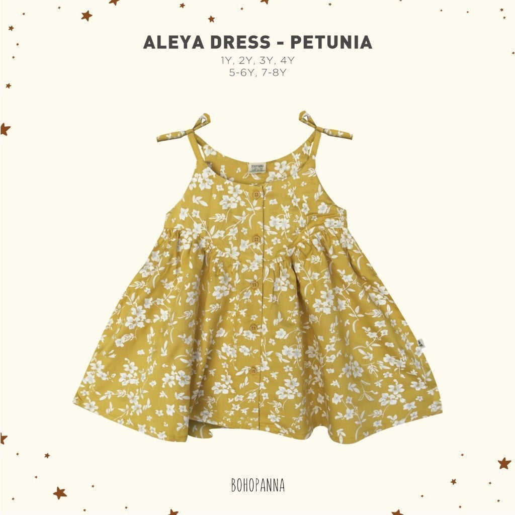 BOHOPANNA - ALEYA DRESS - Dress Anak Perempuan 2473 Print