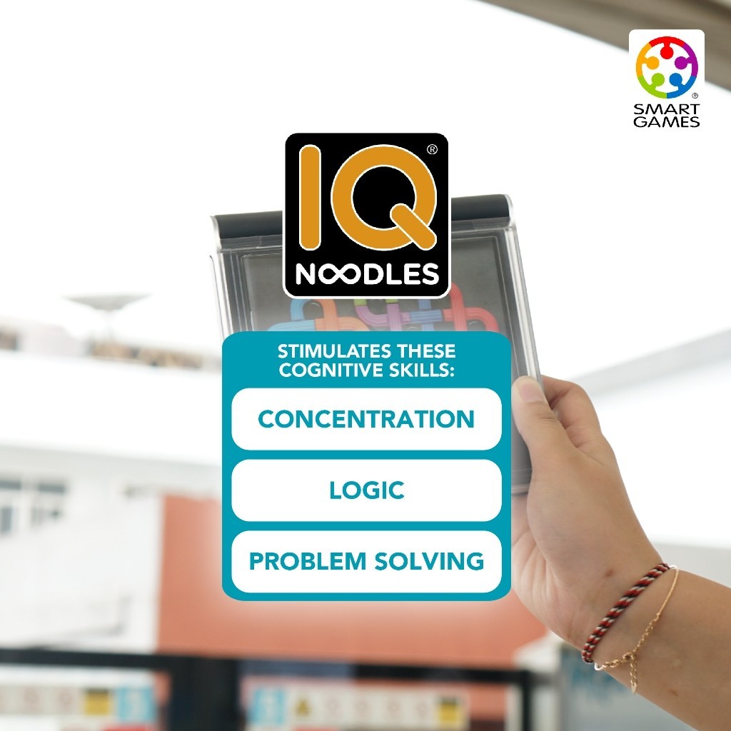 SmartGames IQ Noodles Mainan Edukasi Puzzle Board Game