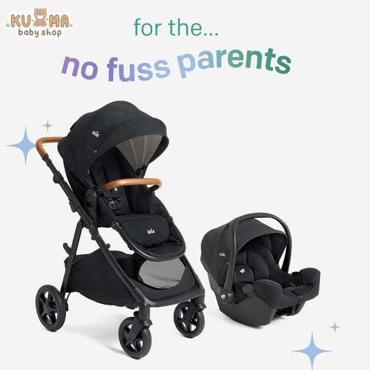 Stroller Joie Ginger Travel System With Rue & Base Baby Carrier Cot