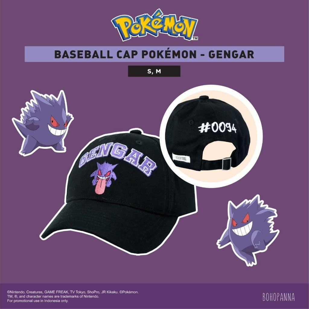 BOHOPANNA | POKÉMON - BASEBALL CAP - Topi Anak