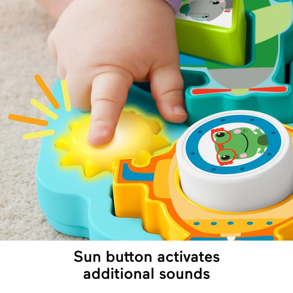 FISHER PRICE HRP31 SHAPES & SOUNDS VEHICLE PUZZLE