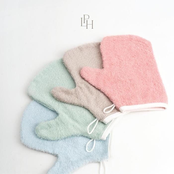 Little Palmerhaus Bam & Boo Bamboo Washmitt Set of 2 - Waslap Mandi Bayi 18.0 19.0