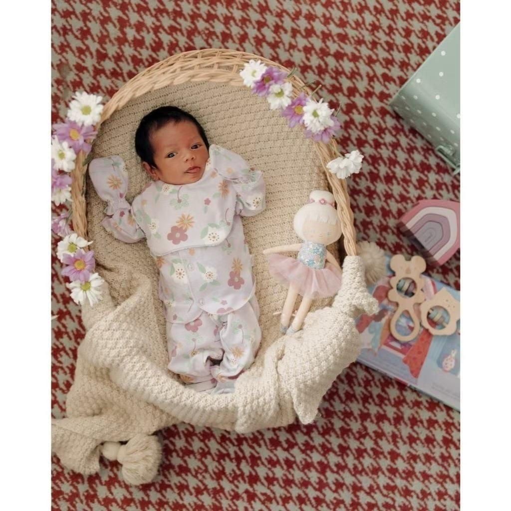 BOHOPANNA - PANNA DAILY - STK GIRL PRINT - Sarung Tangan Kaki Bayi Snowdrop