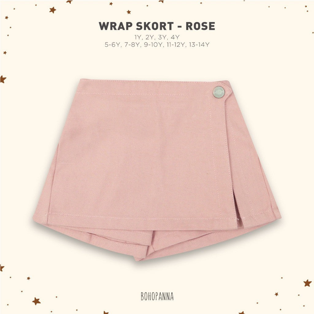 BOHOPANNA - WRAP SKORT - CELANA ANAK PEREMPUAN 2558